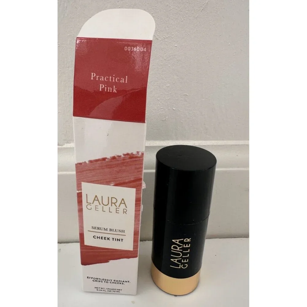 Laura Geller Serum Blush Cheek Tint Practical‎ Pink New in Box 0.34 Oz